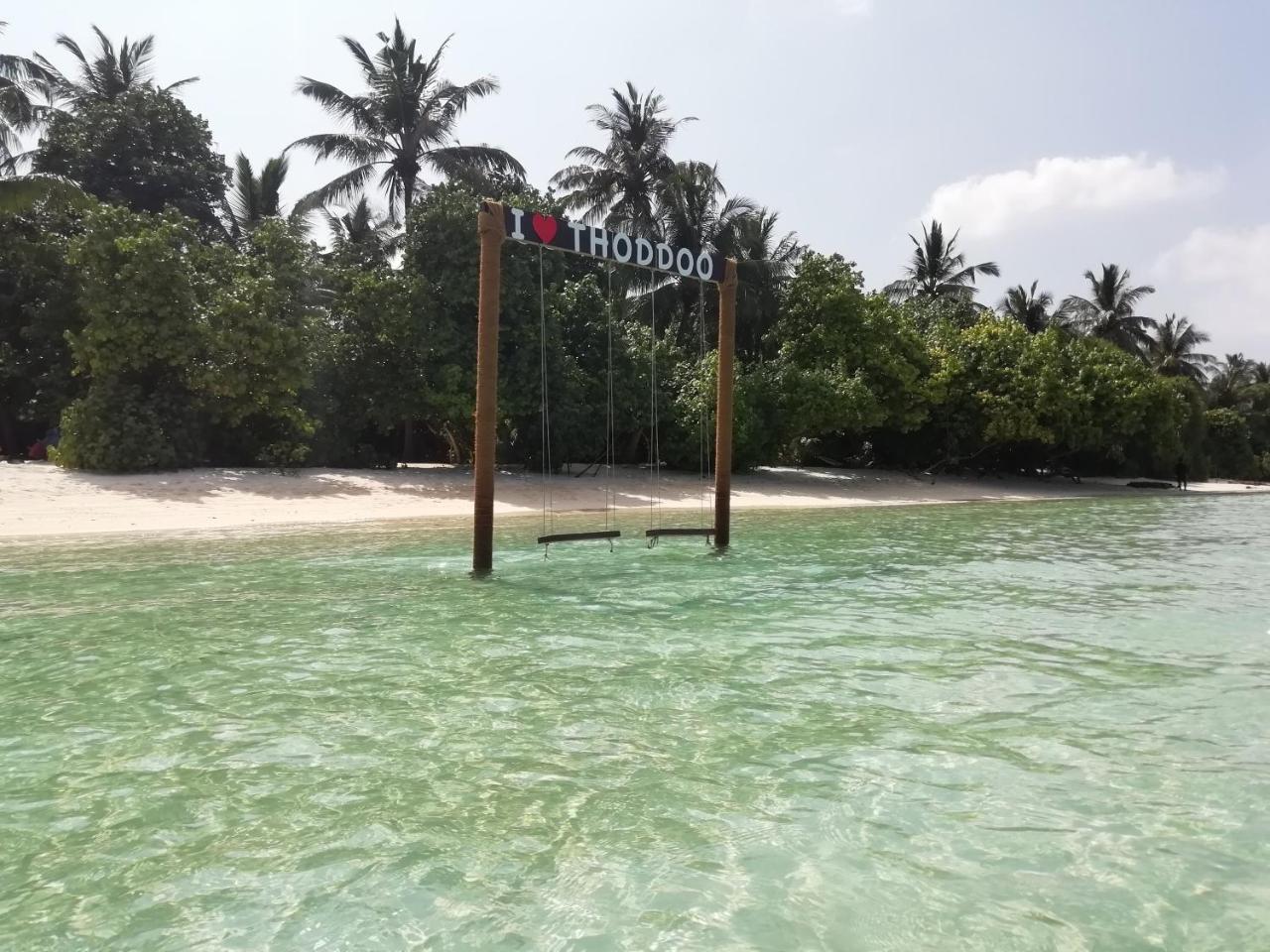 Hotel Aqua Oasis Thoddoo-Atoll Exterior foto